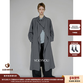 垂坠感褶量长外套JULY 25AW 新品 设计师品牌YOEYYOU