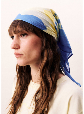 【现货】设计师品牌FRNCH 26SS 丝质方巾