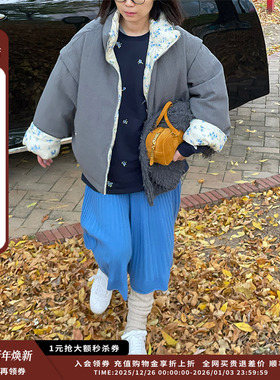 【新品】IMMI 24AW精纺羊毛碎花内里双面穿羽绒夹克MWDFWFJK0860X