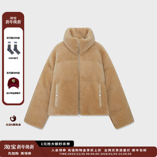 25AW皮毛一体立领羽绒夹克MWEFWFJK1059X 设计师品牌IMMI 现货