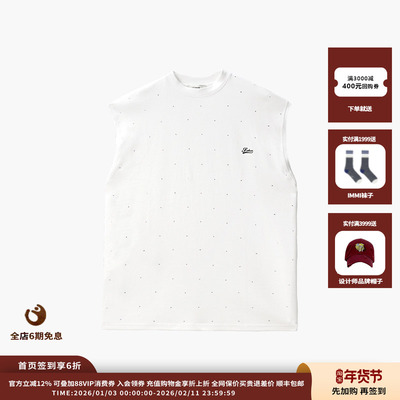 ETHOR25AW烫钻无袖上衣JULY