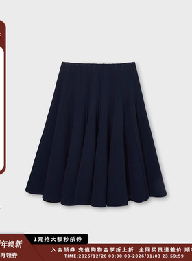 【现货】品牌IMMI 25SURPLUS立体百褶半身裙MWESSWSK0519X