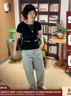 【现货】设计师品牌IMMI 25AW羊绒宽罗纹短袖上衣MWEFWKTP0907X