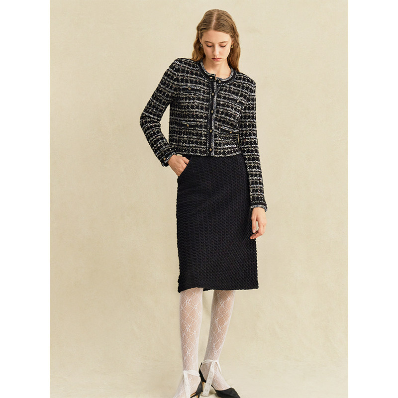 【现货】设计师品牌CRUSH Collection 25PF格子花呢夹克JULY