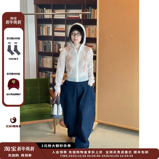 MWEFWDPT0808A 设计师品牌IMMI25AW靛蓝厚牛仔长裤 现货