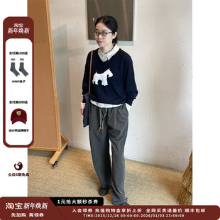 25AW随行日常抽绳西裤 xii 设计师品牌shao JULY 现货