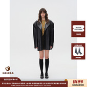 现货 设计师品牌ASYUS 25PF 戴帽皮西装 JULY