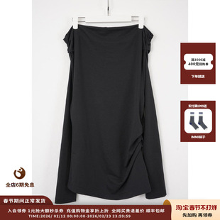 【现货】设计师品牌 Short Sentence 26SS  一字领长袖T恤