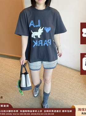【现货】设计师品牌LOW CLASSIC LC 25SS爱之公园T恤JULY