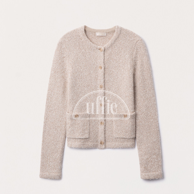 【现货】设计师品牌 Uffie 26SS 意大利珠片纱针织开衫,女装/女士精品,短外套,淘宝优惠券,粉丝福利购,淘宝优惠卷