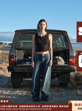 【现货】设计师品牌LOW CLASSIC LC 25SS直筒合身牛仔裤JULY