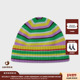 现货 设计师品牌IMMI 26PS 彩虹条纹羊绒帽子 MWEFWKHT1586X
