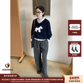 现货 设计师品牌shao xii 25AW随行日常抽绳西裤 JULY