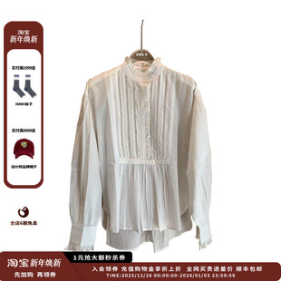 25SS褶皱衬衫 BATIK 设计师品牌ANTIK JULY 现货