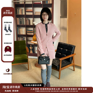 MWEFWKSP0901X 设计师品牌IMMI25AW格纹羊毛短裤 现货