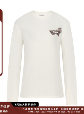 【现货】设计师品牌 CONCISE-WHITE 简白25AW 小马圆领长袖