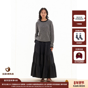 【现货】设计师品牌 WHM 26PS 毛巾纱条纹针织上衣