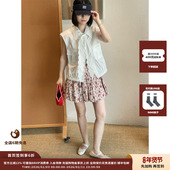 25SS松紧碎花连衣裙JULY BATIK 新品 设计师品牌ANTIK