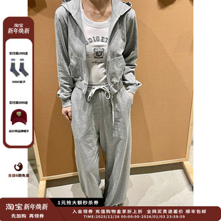 修身 25SS 设计师品牌ETHOR 连帽拉链卫衣JULY 现货