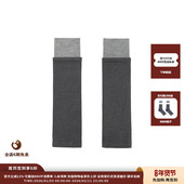 设计师品牌COZYOO 现货 25AW双色羊毛针织秋冬保暖堆堆袜JULY