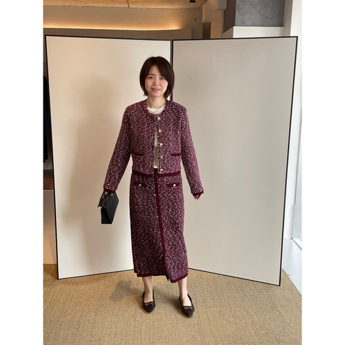 CRUSHCollection花呢圆领夹克