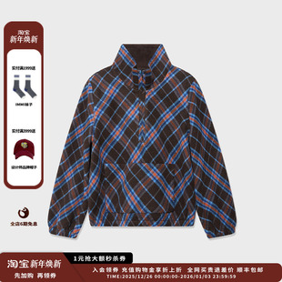 25AW格纹双面呢套头夹克MWEFWWTP1162X 设计师品牌IMMI 现货