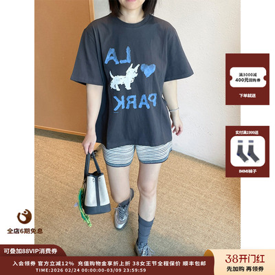 【现货】设计师品牌LOW CLASSIC LC 25SS爱之公园T恤JULY
