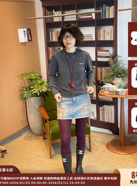 【现货】设计师品牌WE11DONE 26PS女式水洗牛仔迷你裙JULY