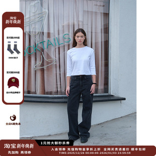 现货 25SS宽松牛仔裤 设计师品牌LOW JULY CLASSIC