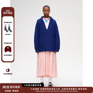 SENTENCE 设计师品牌SHORT 25AW宽松廓形连帽卫衣JULY 新品