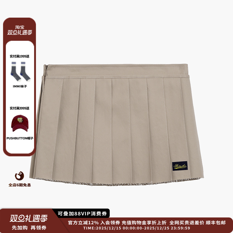 25AW百褶迷你短裙JULY