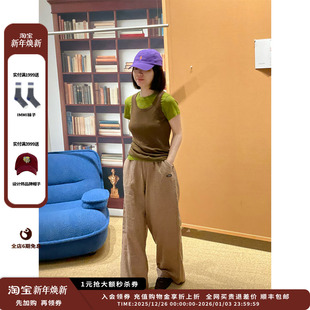 25AW百搭细格纹长裤 设计师品牌OIIORIRI JULY 现货