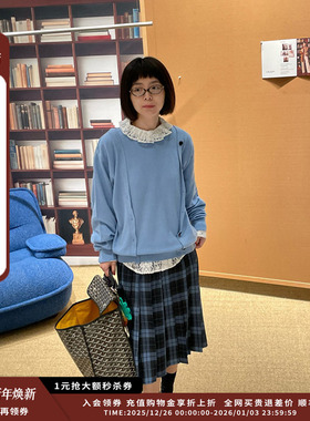 【现货】设计师品牌PUSHBUTTON 25AW前褶裥短裙裤JULY