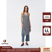 设计师品牌ASYUS 现货 25PF印花吊带连衣裙JULY