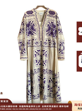 【现货】设计师品牌ANTIK BATIK 25SS刺绣连衣裙JULY