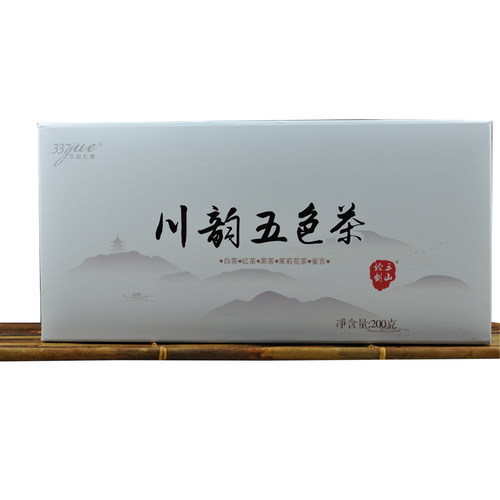 川韵五色红茶黑茶白茶秦巴峨眉