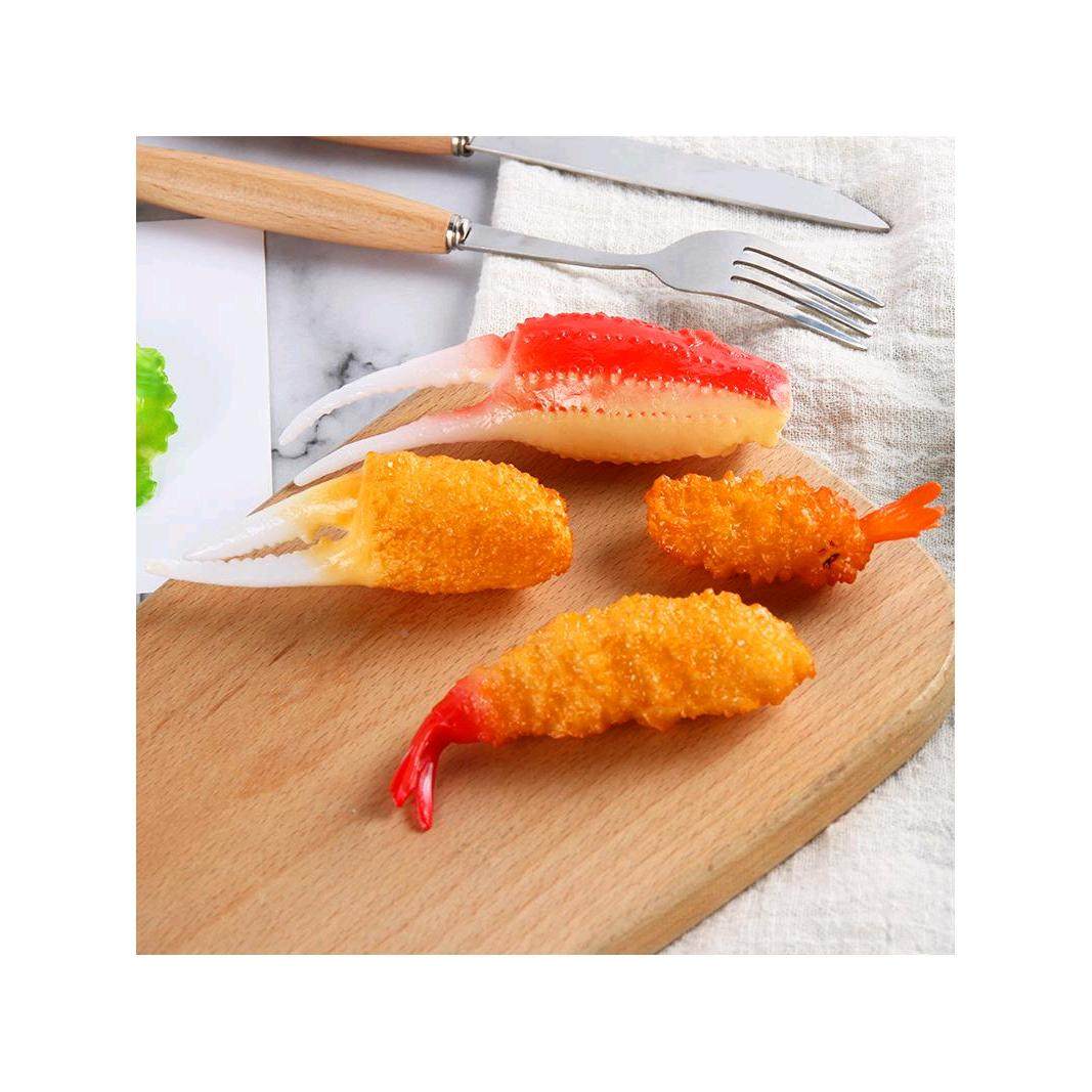 实力工厂现货仿真天妇罗虾模型玩具创意仿真大虾钳大蟹钳道具定做,3C数码配件,背景布类,淘宝优惠券,粉丝福利购,淘宝优惠卷