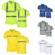 速干面料建筑施工道路环卫安全服工地服反光现货夏装 T恤