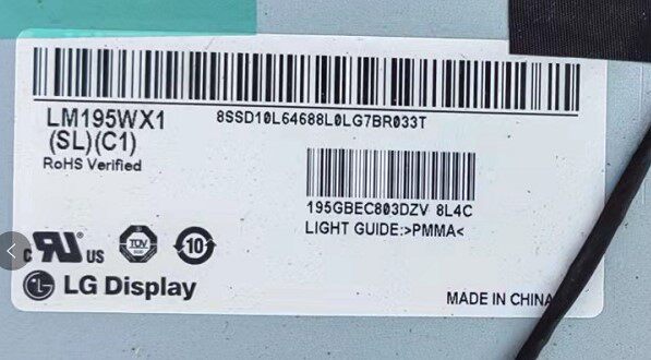 LM195WX1 SL C1液晶屏 AIO310 330 启天A310一体机屏幕