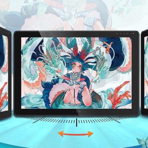 适用于绘王KAMVAS 22 PLUS手绘屏绘画肯特类纸贴膜 高清防刮花防指纹