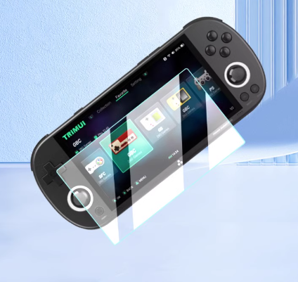 适用于TRIMUI SMART PRO复古游戏机贴膜软性钢化膜防指纹防蓝光膜防反光防窥膜高清贴膜磨砂膜自动修复水凝膜