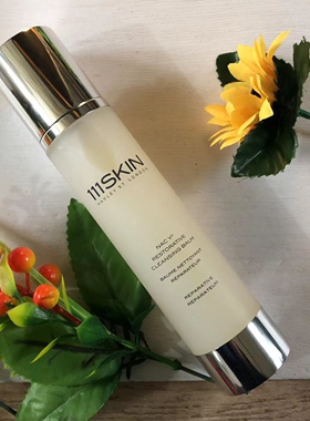 现货 111SKIN紫鎏金NAC Y2多效修复洁面乳膏120ml 舒缓保湿卸妆