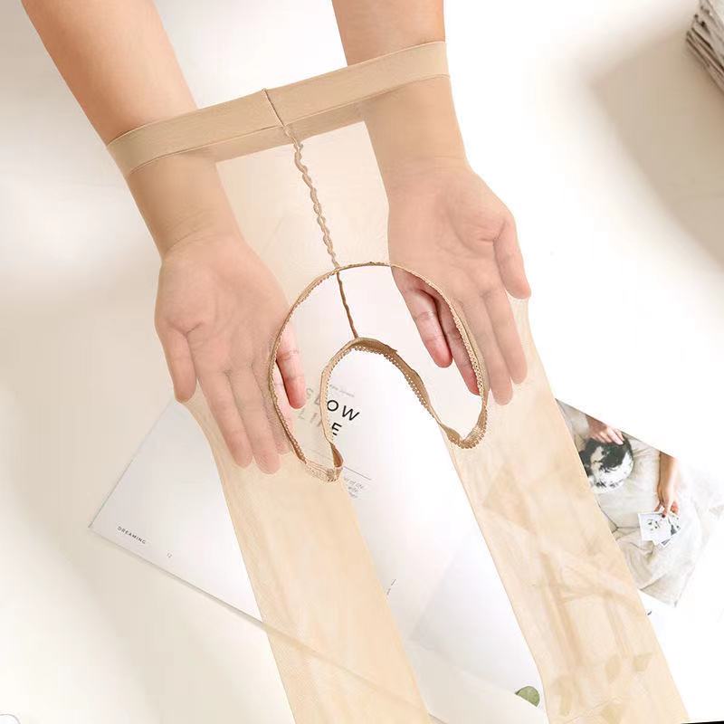 一线裆超薄隐形免穿全脚透明丝袜