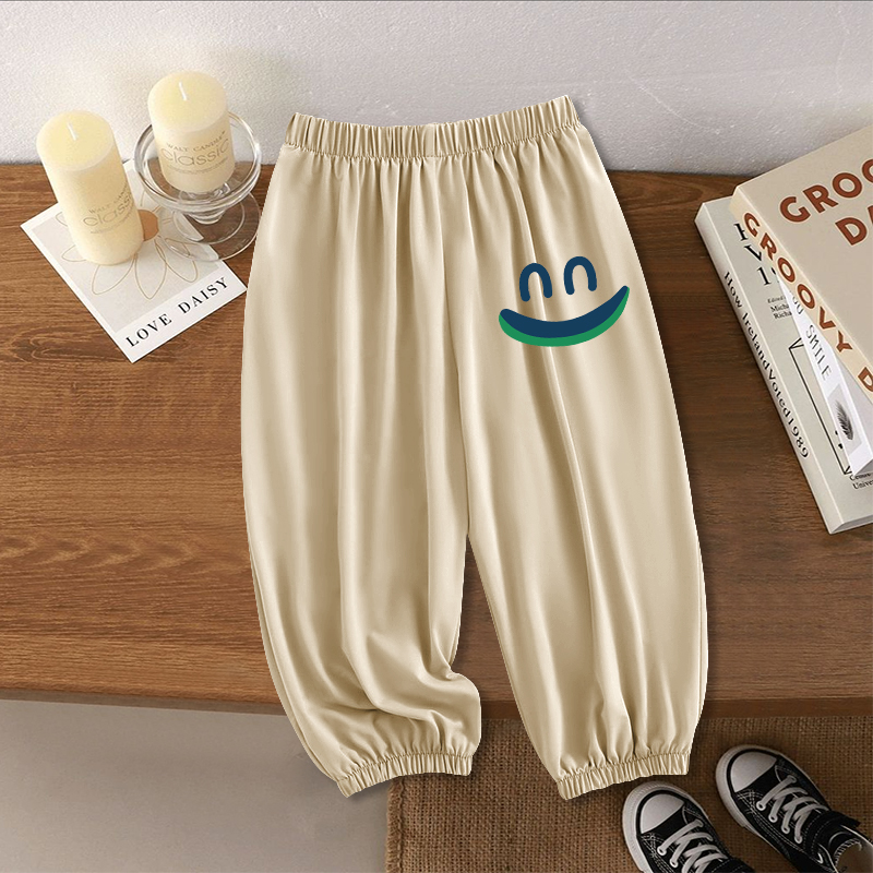 男童百搭裤子夏季薄款防蚊裤2025新款中大童舒适时尚帅气速干裤潮