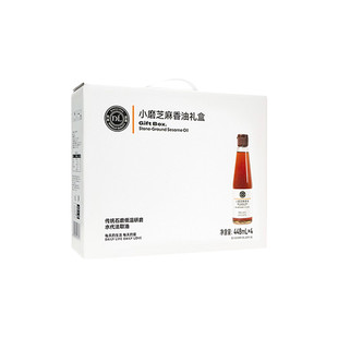 胖东来香油礼盒小磨芝麻香油礼盒448ml/瓶*4瓶*原装整箱*正品保证