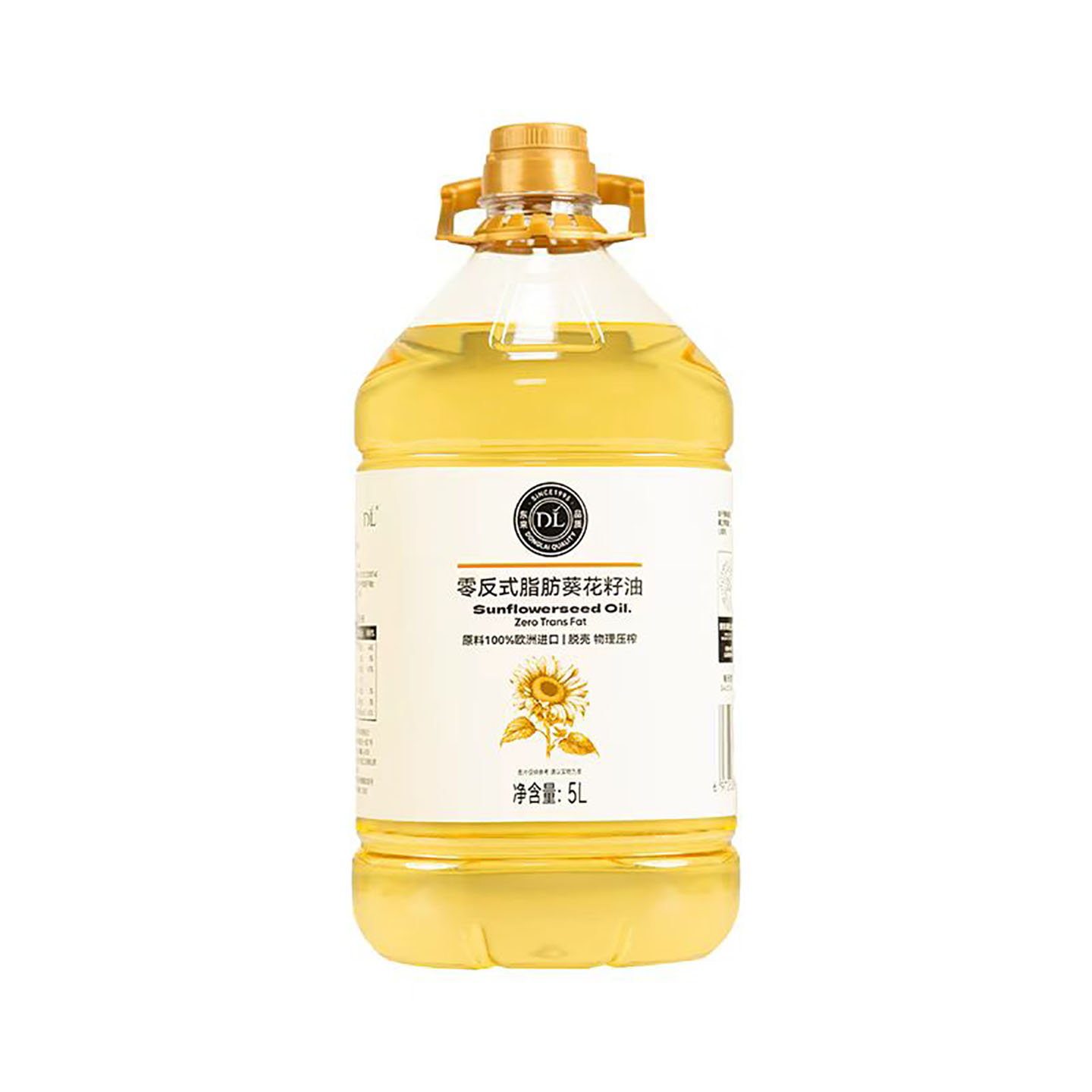 胖东来食用油零反式脂肪葵花籽油