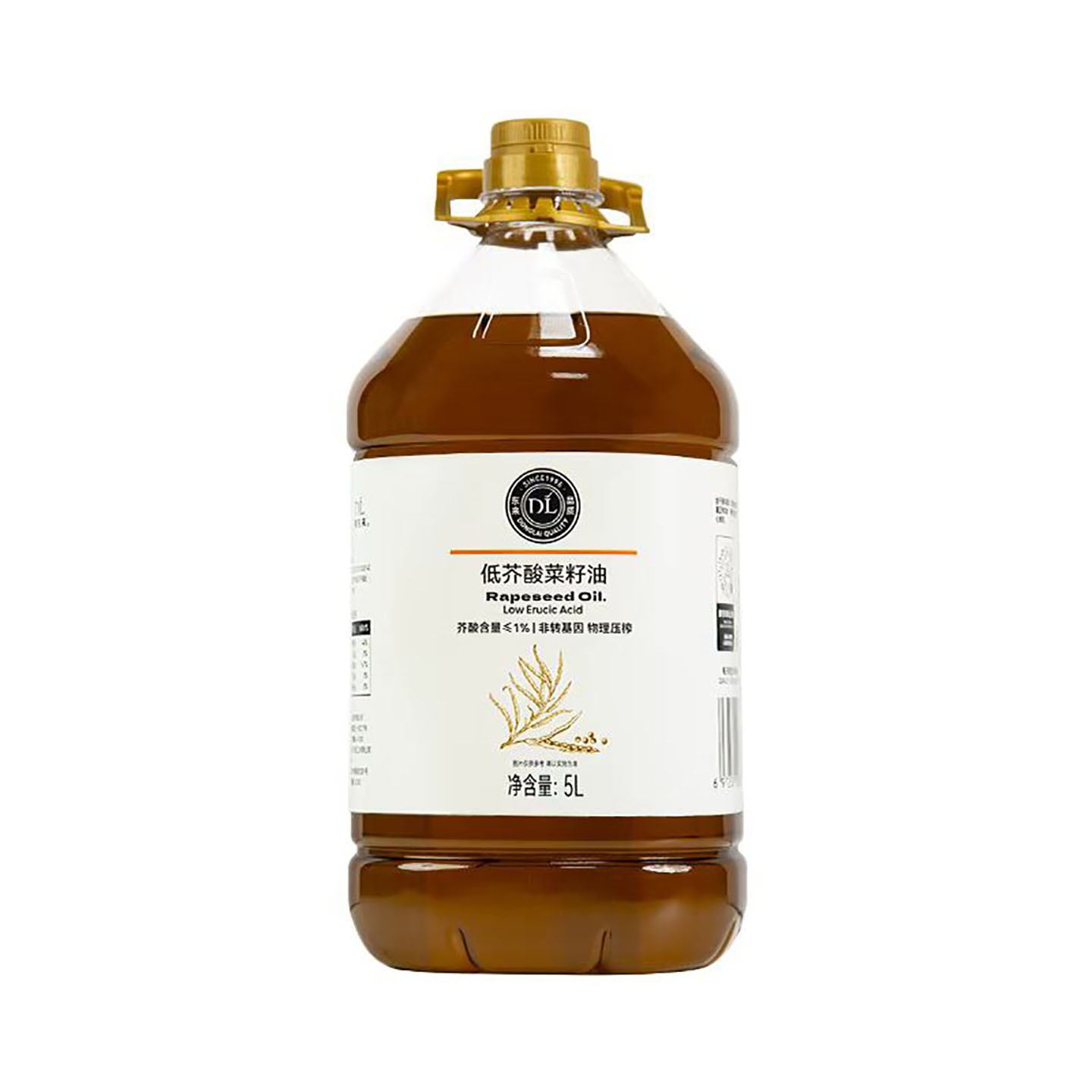 许昌胖东来食用油DL低芥酸菜籽油