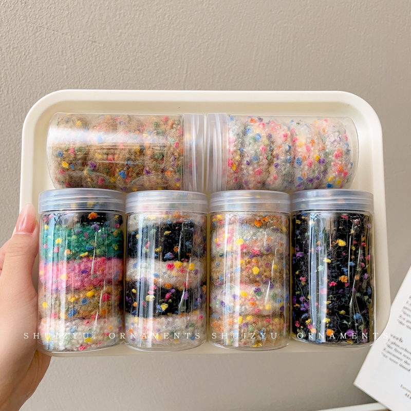 简约气质发绳女2023新款头绳发圈扎头高弹力皮筋秋冬女生皮套头饰