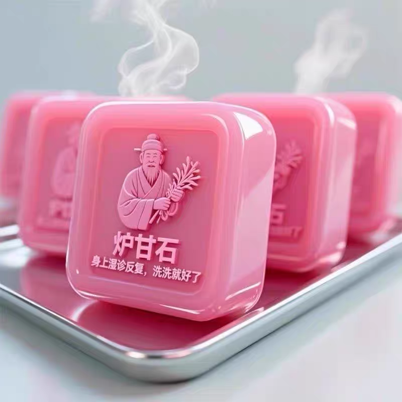 【正品炉甘石】特效皮肤止乳膏皂全身体适用无激素天然草本皂