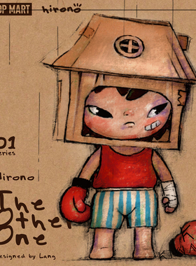 POPMART泡泡玛特 HIRONO THE OTHER ONE小野系列盲盒创意手办玩具